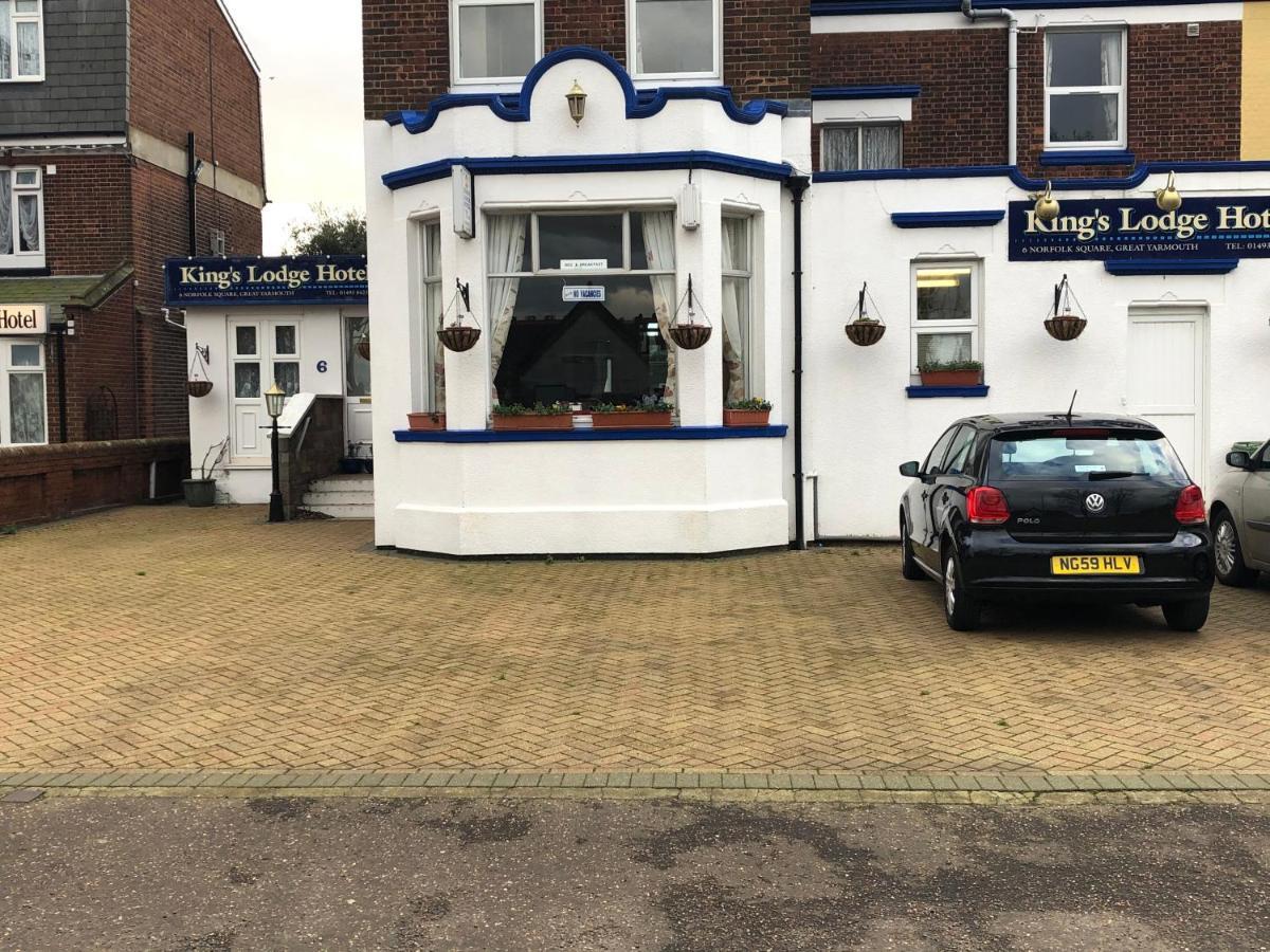 Kings Lodge Hotel Great Yarmouth Exterior foto
