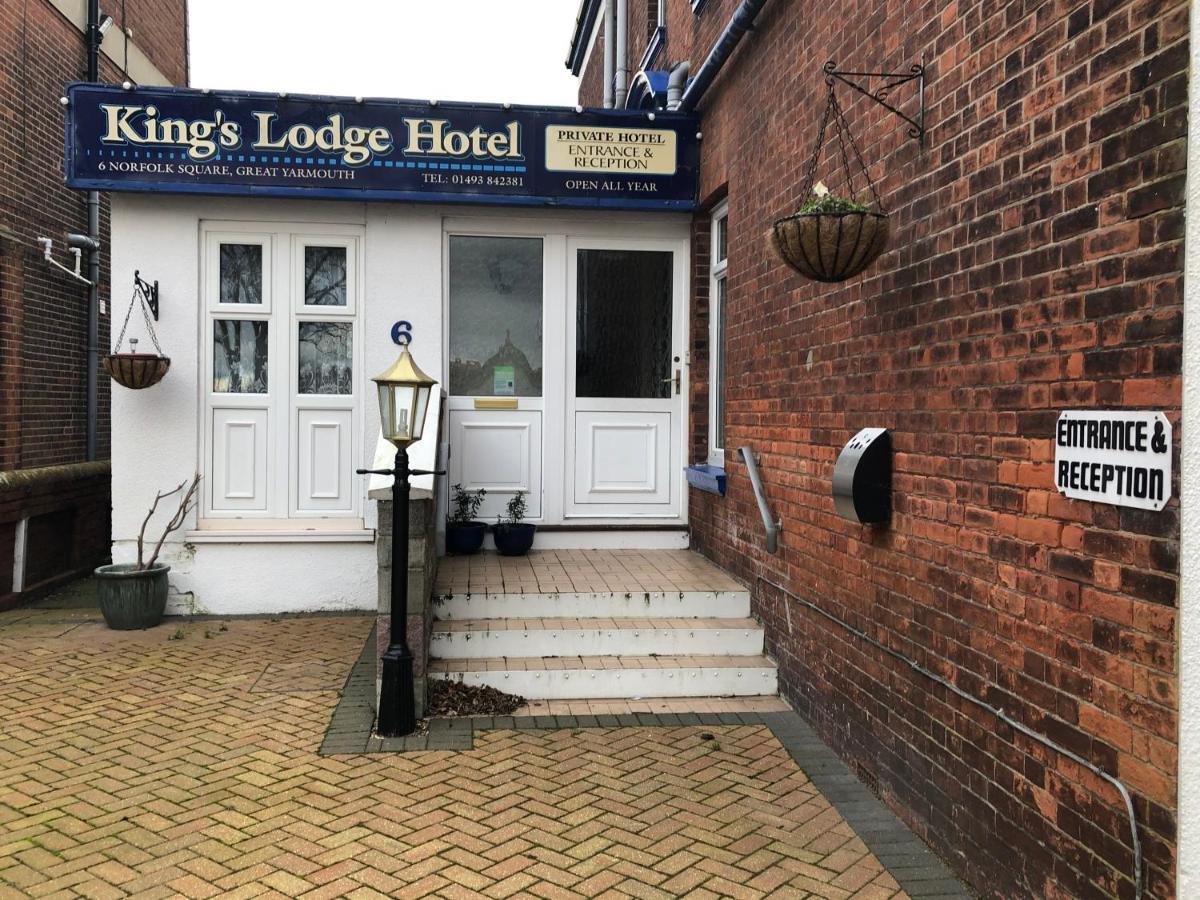 Kings Lodge Hotel Great Yarmouth Exterior foto